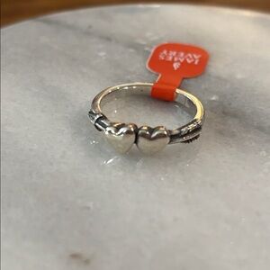 Retired James Avery Two of a kind ring. New never worn!